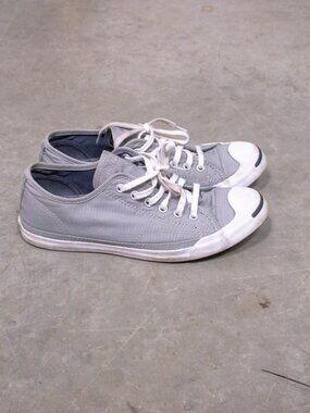 Converse Jack Purcell‎ Grey Low Top Sneakers Size 6.5 Women’s